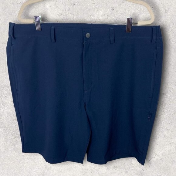 NEW Mack Weldon Performance Technical Shorts True Navy Blue Flex Size XXL Radius - Picture 4 of 16